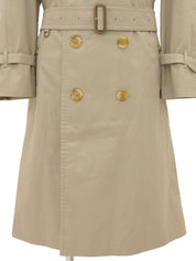 ノバチェックライニングトレンチコート ベージュ