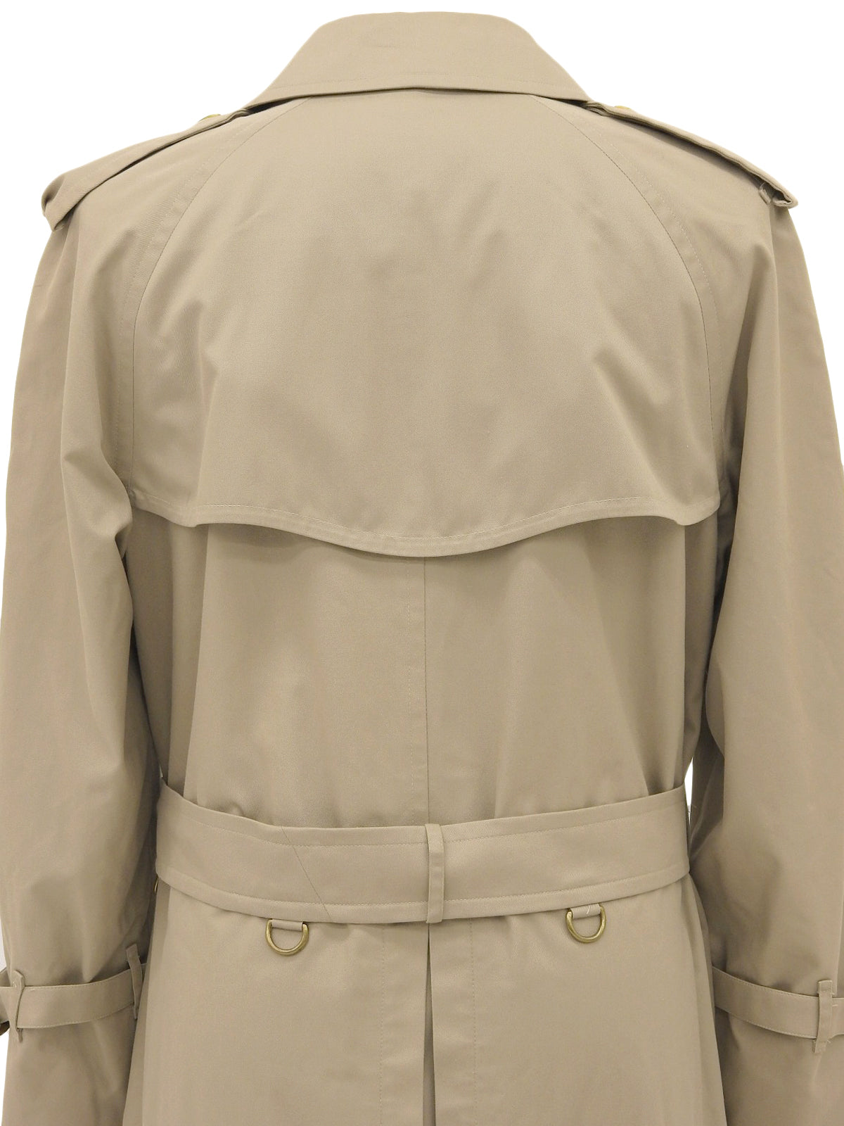 ノバチェックライニングトレンチコート ベージュ