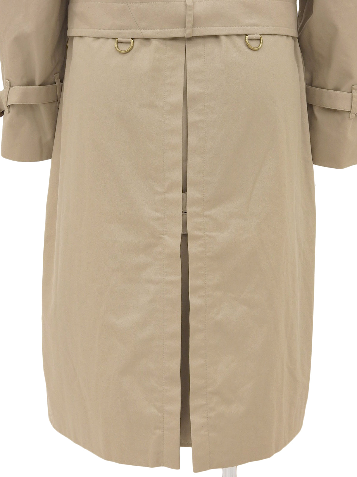 ノバチェックライニングトレンチコート ベージュ