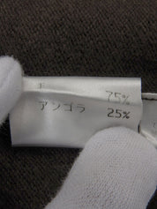 Argyle Pattern Knit Ensemble in Brown/Blue/Orange