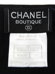 1996年製 ボーダーパターンCCマークハーフスリーブカットソー ブラック