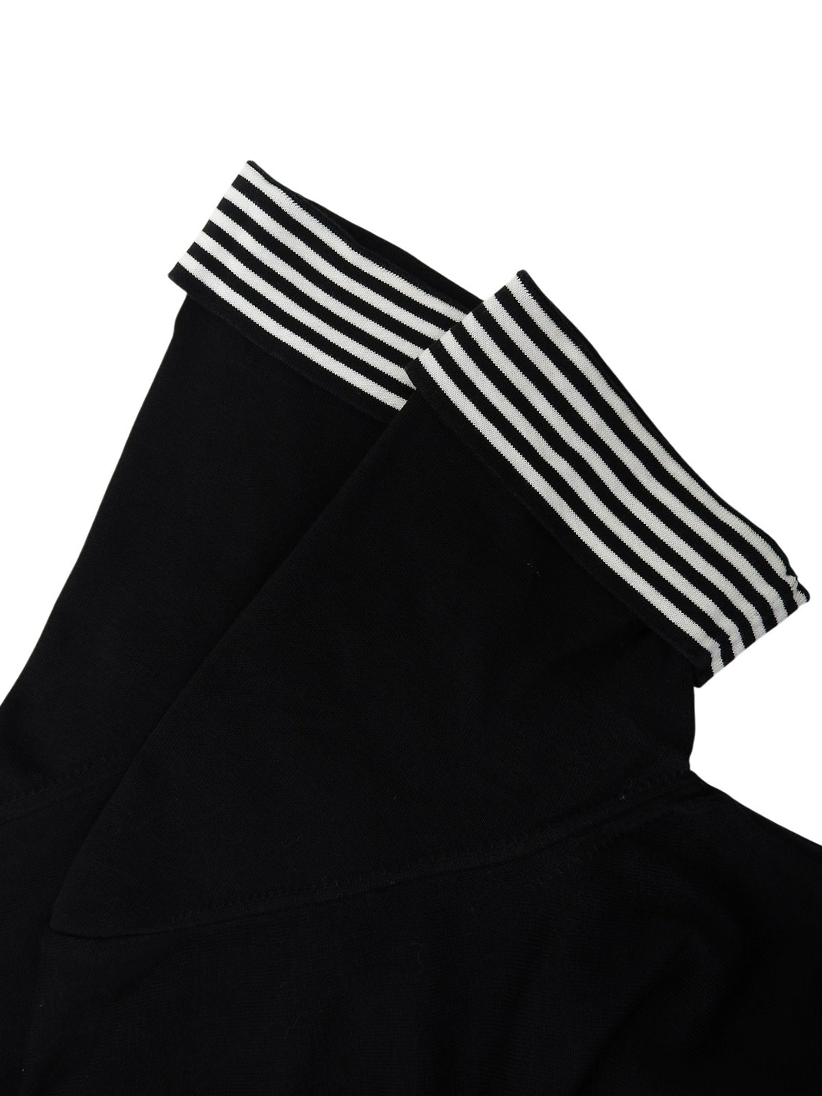 1996 border pattern CC mark short sleeve top in black