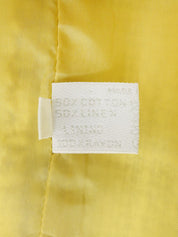 ツイードジャケット イエロー/ホワイト