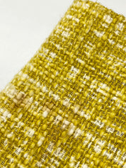 ツイードジャケット イエロー/ホワイト