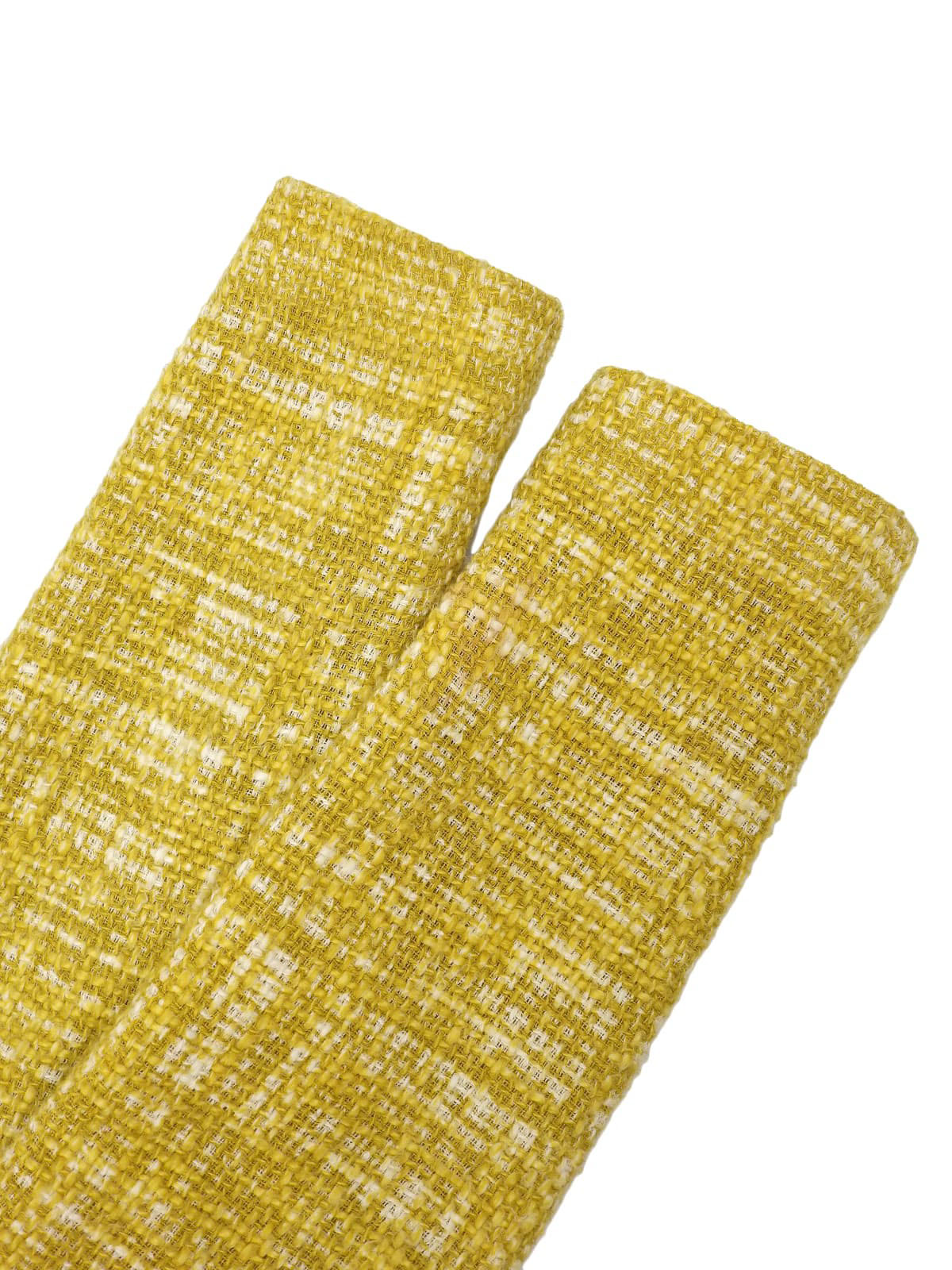 ツイードジャケット イエロー/ホワイト