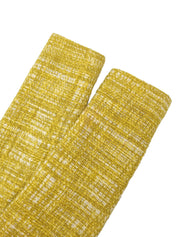 ツイードジャケット イエロー/ホワイト