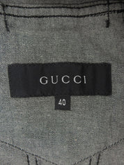 ロゴボタンジャケット ブラック