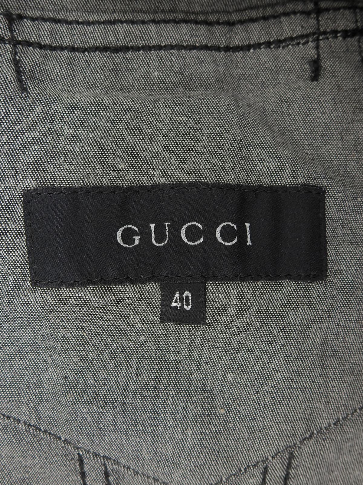 Logo Button Jacket in Black