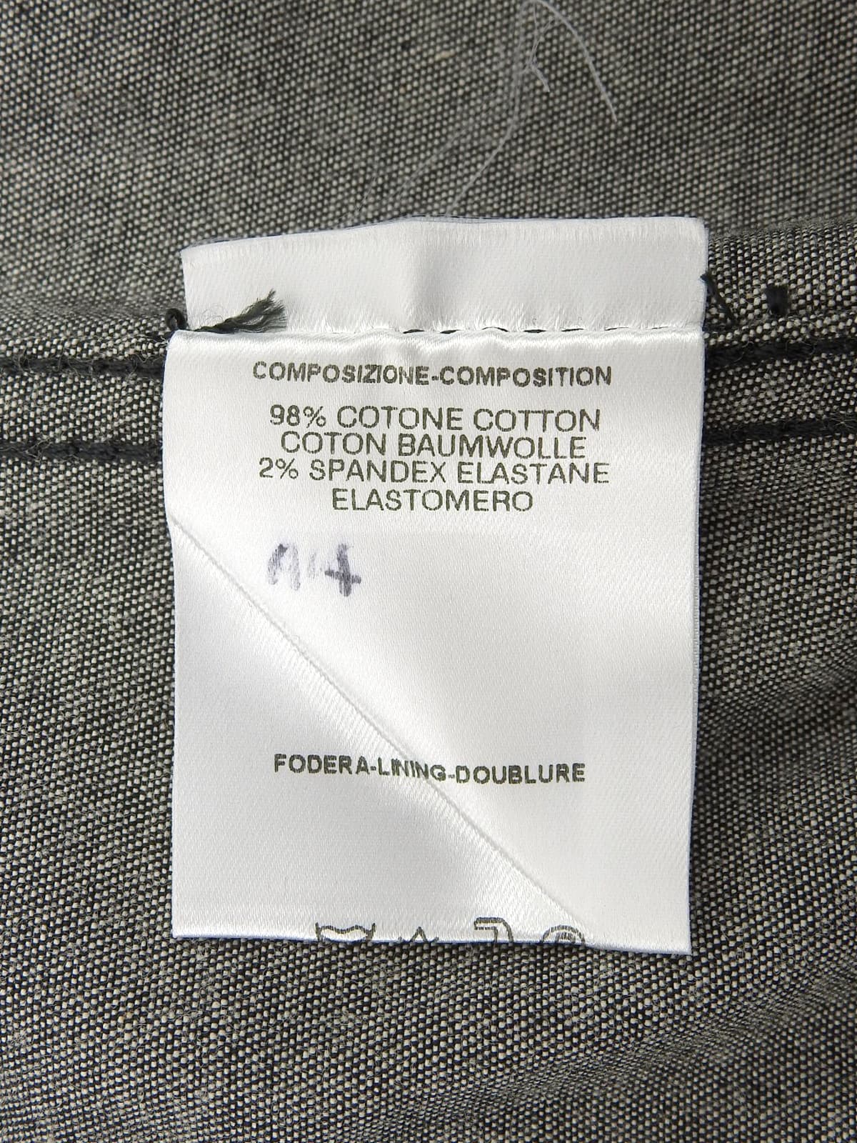 ロゴボタンジャケット ブラック