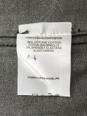 ロゴボタンジャケット ブラック