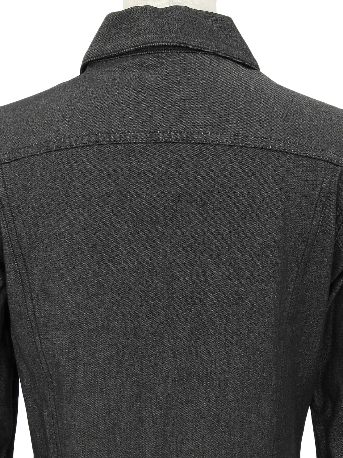 Logo Button Jacket in Black