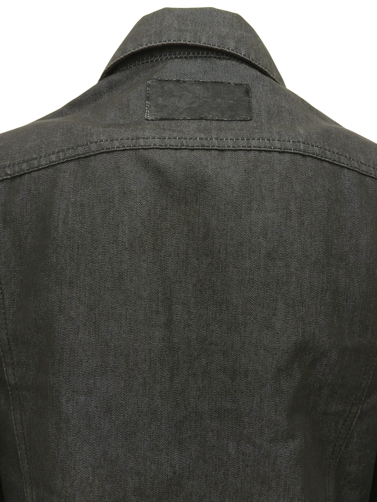 ロゴボタンジャケット グレー