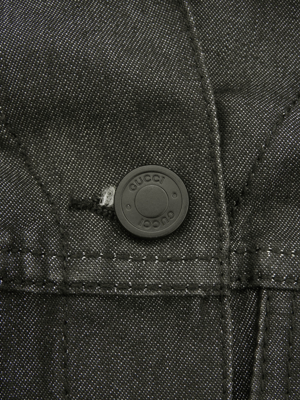 ロゴボタンジャケット グレー