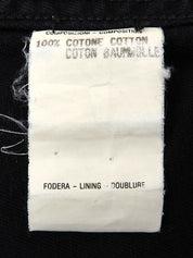 トム・フォード期 ロゴボタンデニムシャツ ブラック