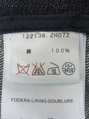 デニムロゴボタンジャケット インディゴ