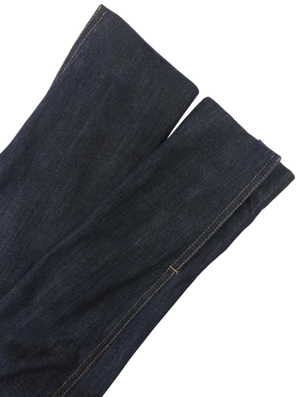 Denim logo button jacket in indigo