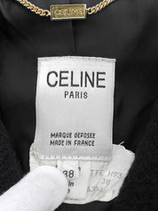 ウールロゴボタンセットアップ ブラック