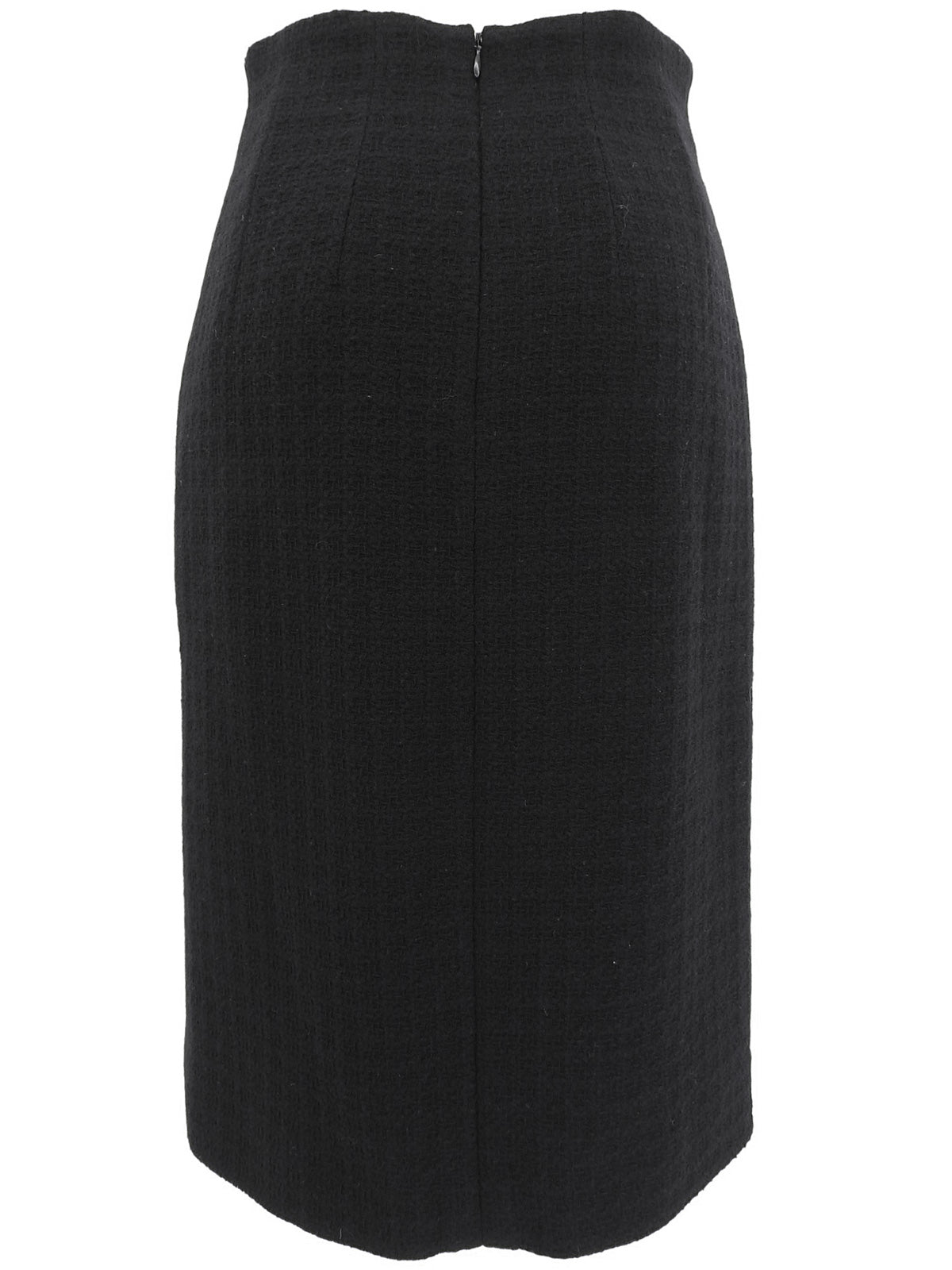 ウールロゴボタンセットアップ ブラック