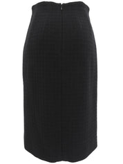 ウールロゴボタンセットアップ ブラック