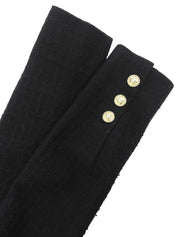 ウールロゴボタンセットアップ ブラック