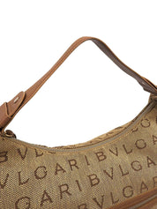 ロゴマニアワンショルダーバッグ ベージュ