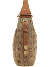 ロゴマニアワンショルダーバッグ ベージュ