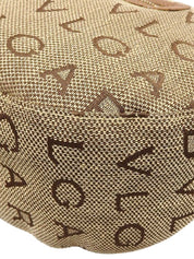 ロゴマニアワンショルダーバッグ ベージュ