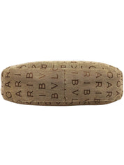 ロゴマニアワンショルダーバッグ ベージュ