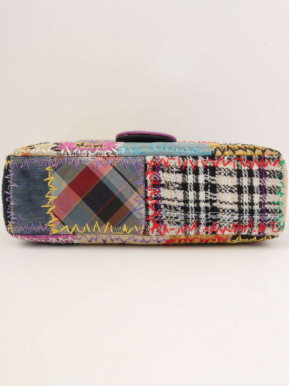 2010年頃製 パッチワークCCマークチェーンショルダーバッグ マルチ