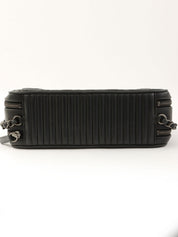 2014 CC Mark Charm Chain Shoulder Bag Black