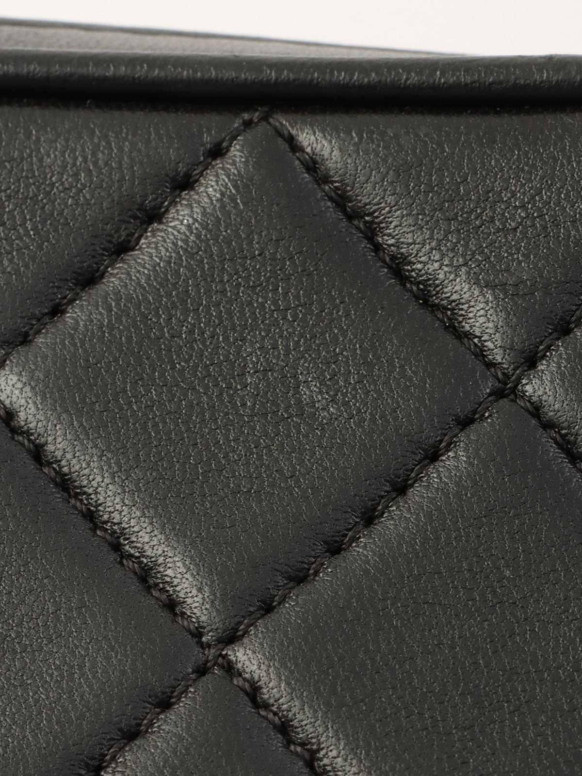 2014 CC Mark Charm Chain Shoulder Bag Black