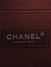 2014 CC Mark Charm Chain Shoulder Bag Black