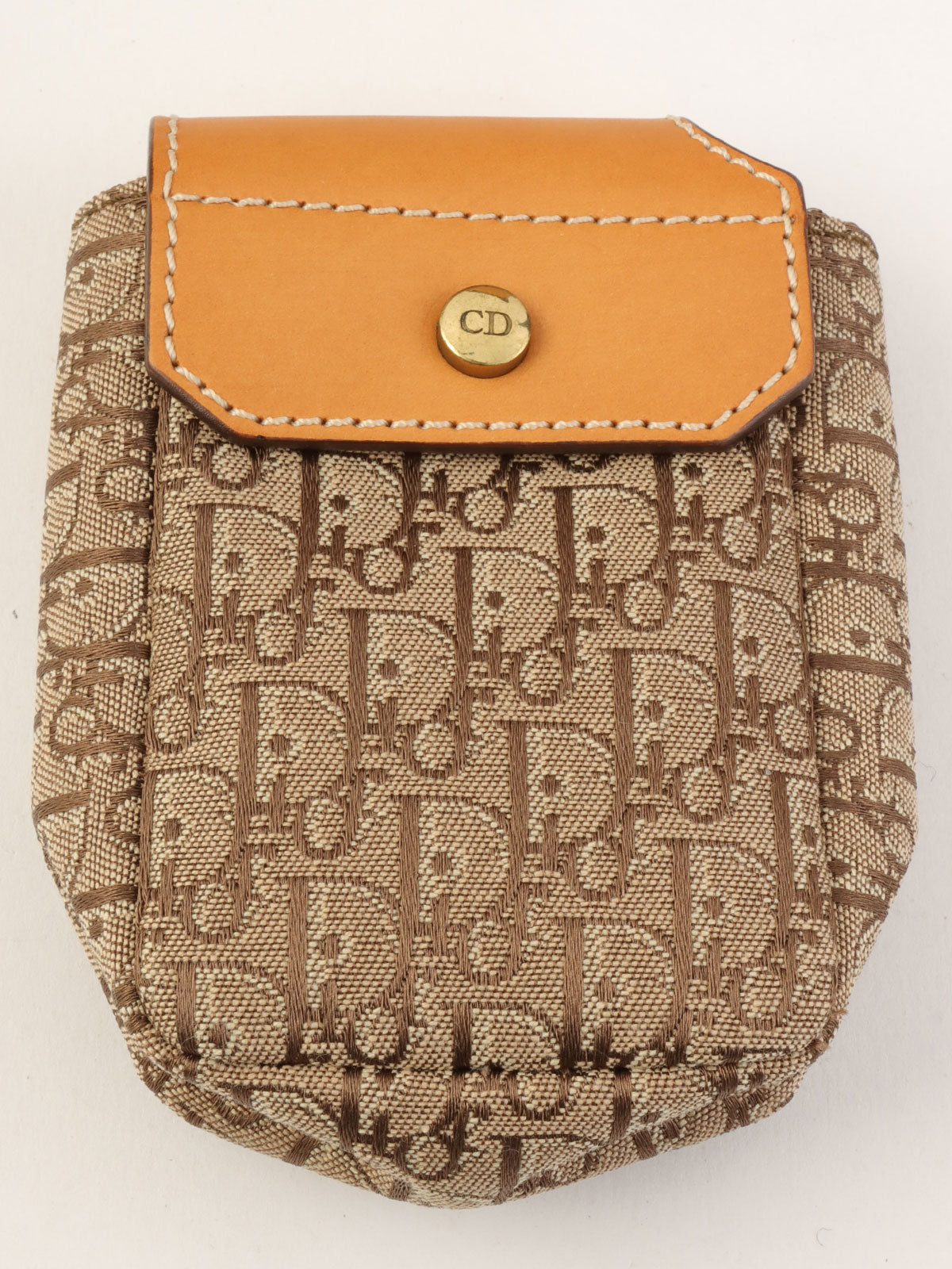 Trotter Pattern Street Chic Shoulder Bag in Beige