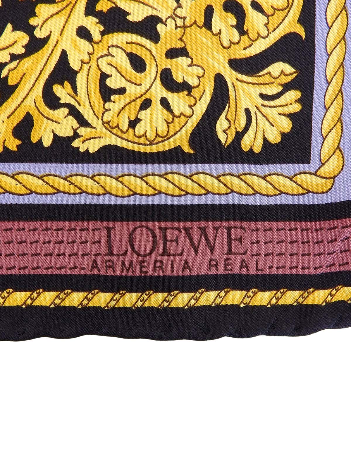 マルチモチーフスカーフ ボルドー/マルチ