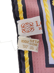 多图案丝巾 波尔多/多色