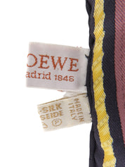 マルチモチーフスカーフ ボルドー/マルチ