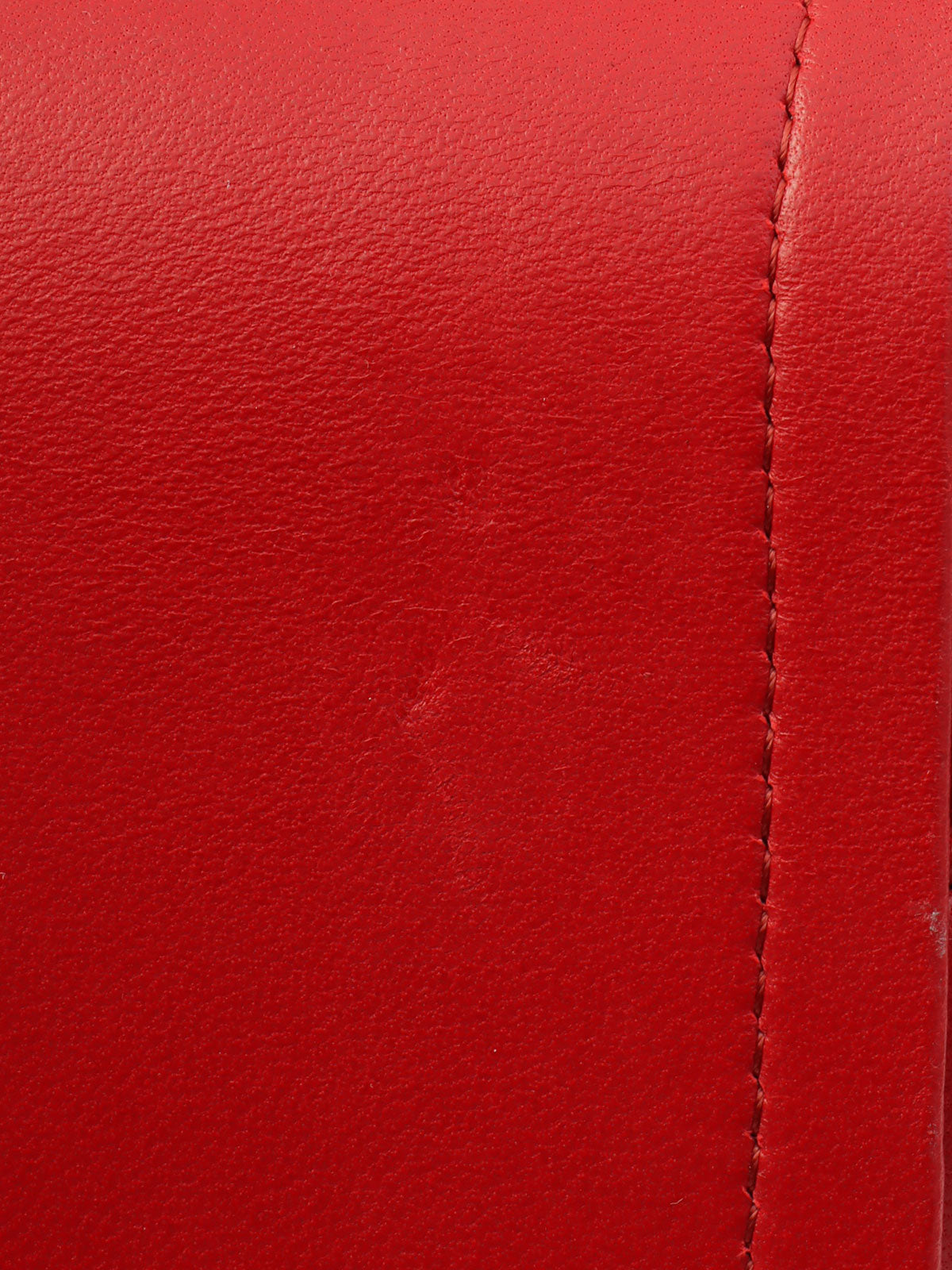 CC Turn-lock Chain Bag, Red, circa 2013