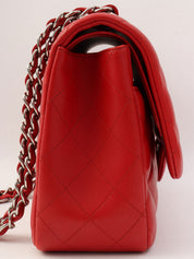 CC Turn-lock Chain Bag, Red, circa 2013