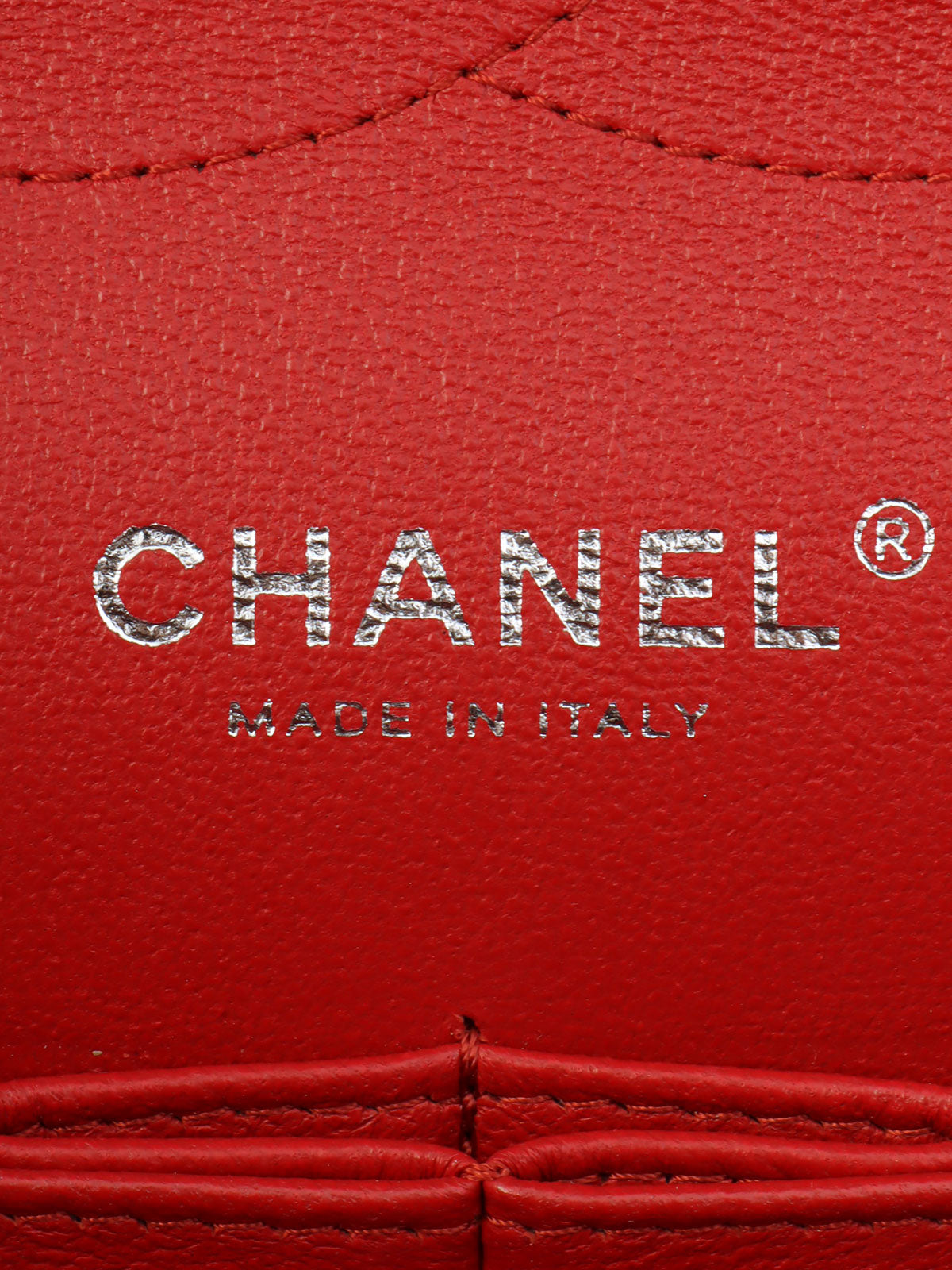 CC Turn-lock Chain Bag, Red, circa 2013