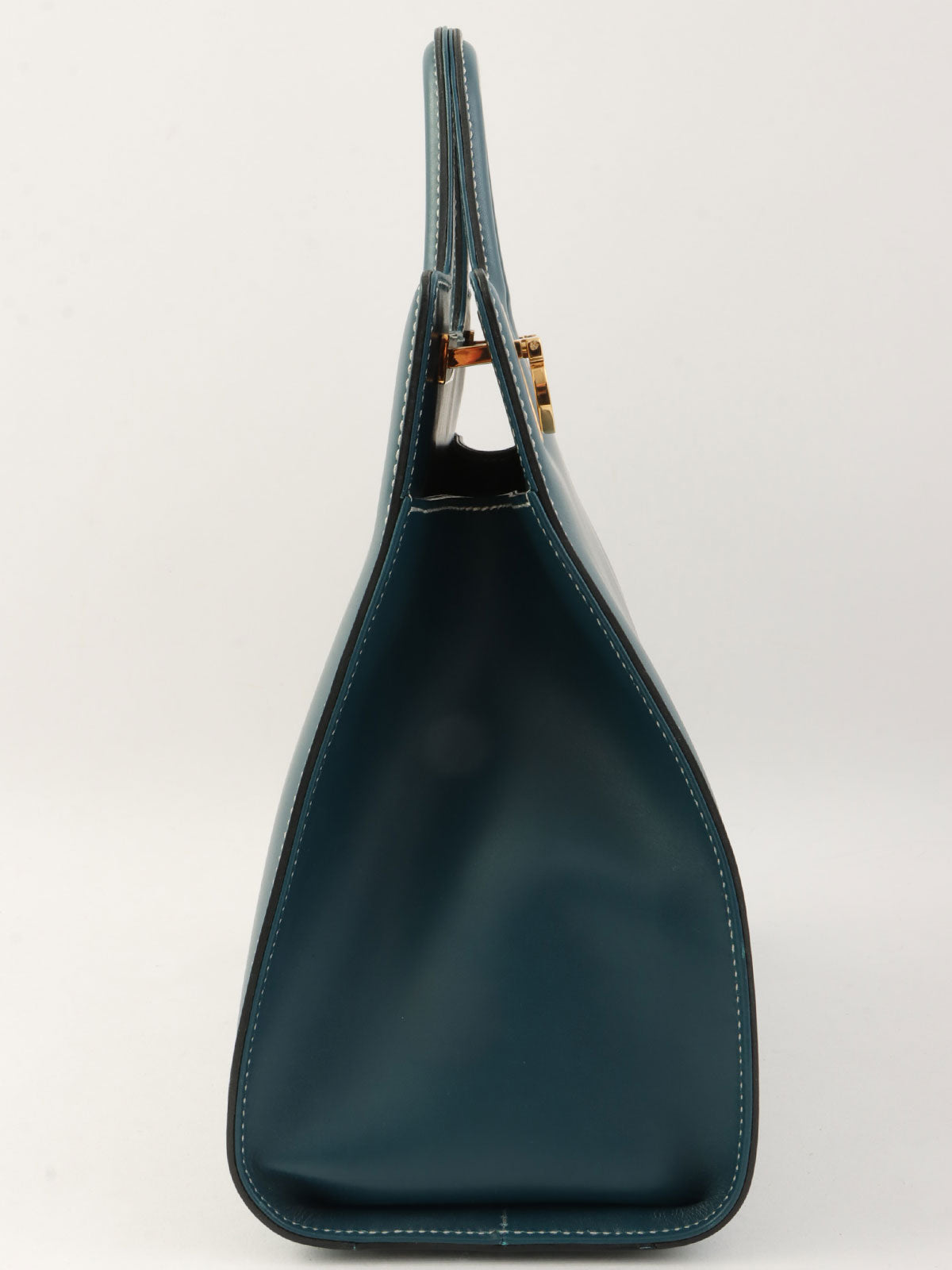 Double Gancini Plate 2-Way Bag, Green