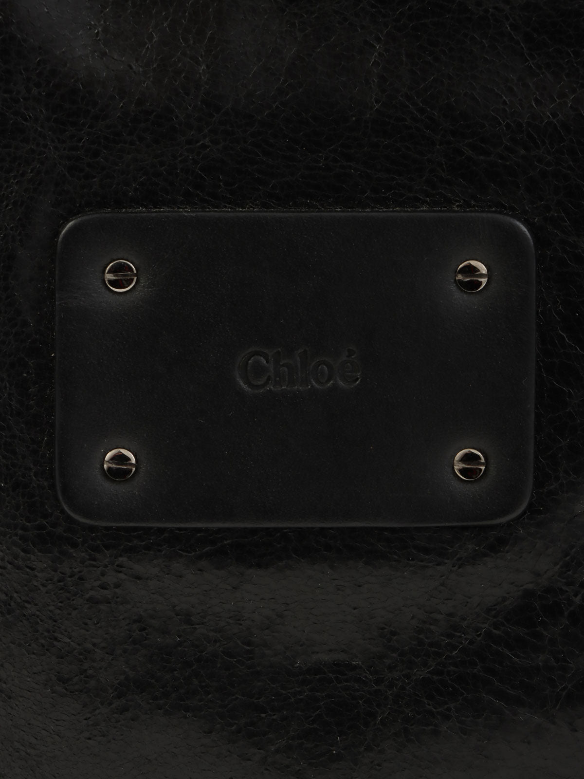 ロゴエンボス2wayバッグ ブラック