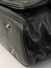 ロゴエンボス2wayバッグ ブラック