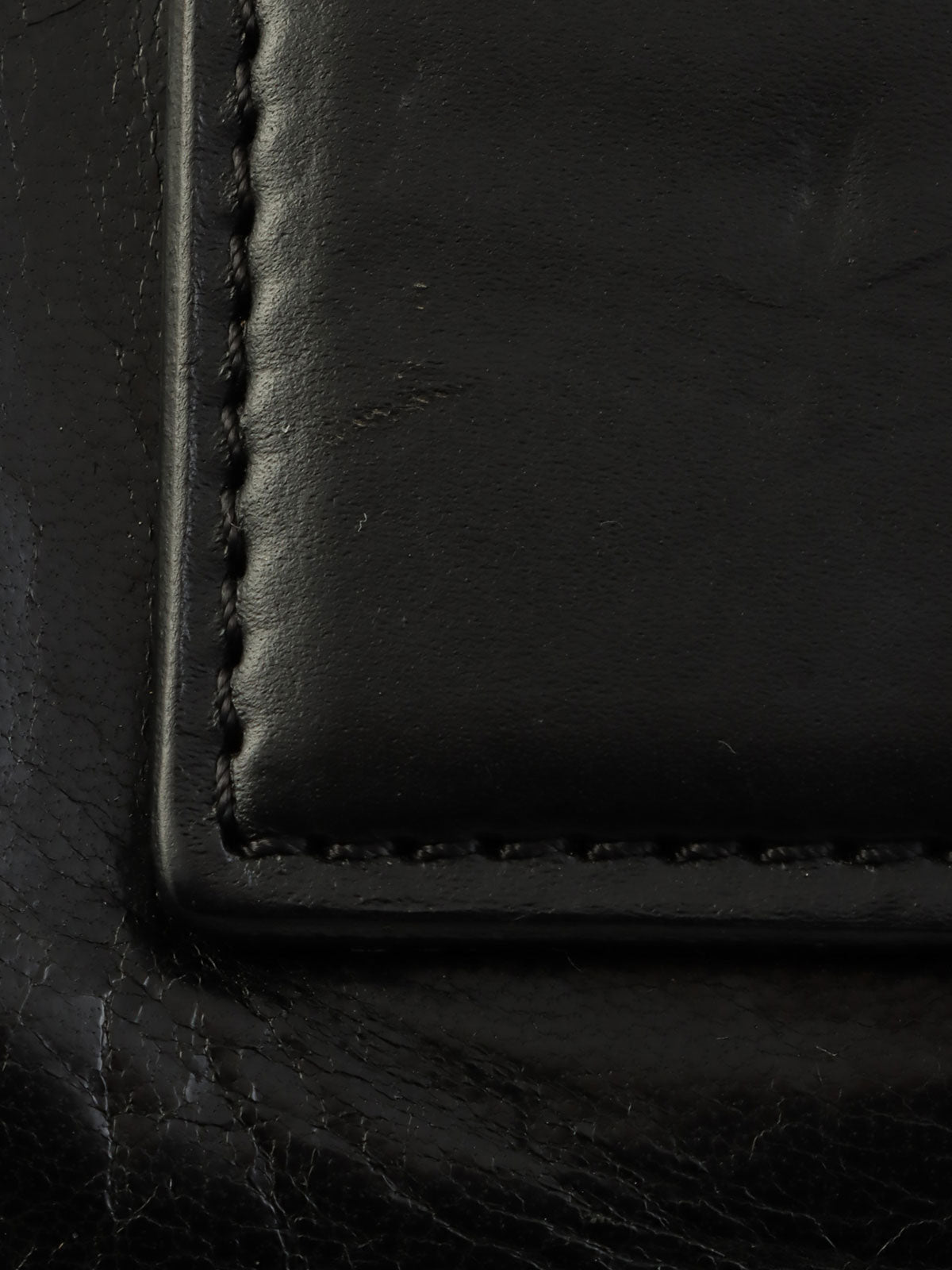 ロゴエンボス2wayバッグ ブラック