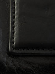 ロゴエンボス2wayバッグ ブラック