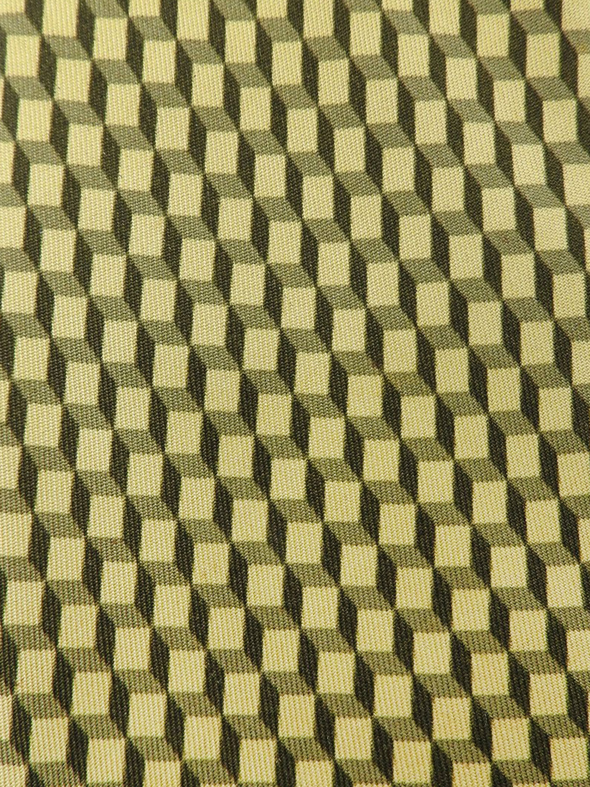 デザインパターンネクタイ イエロー