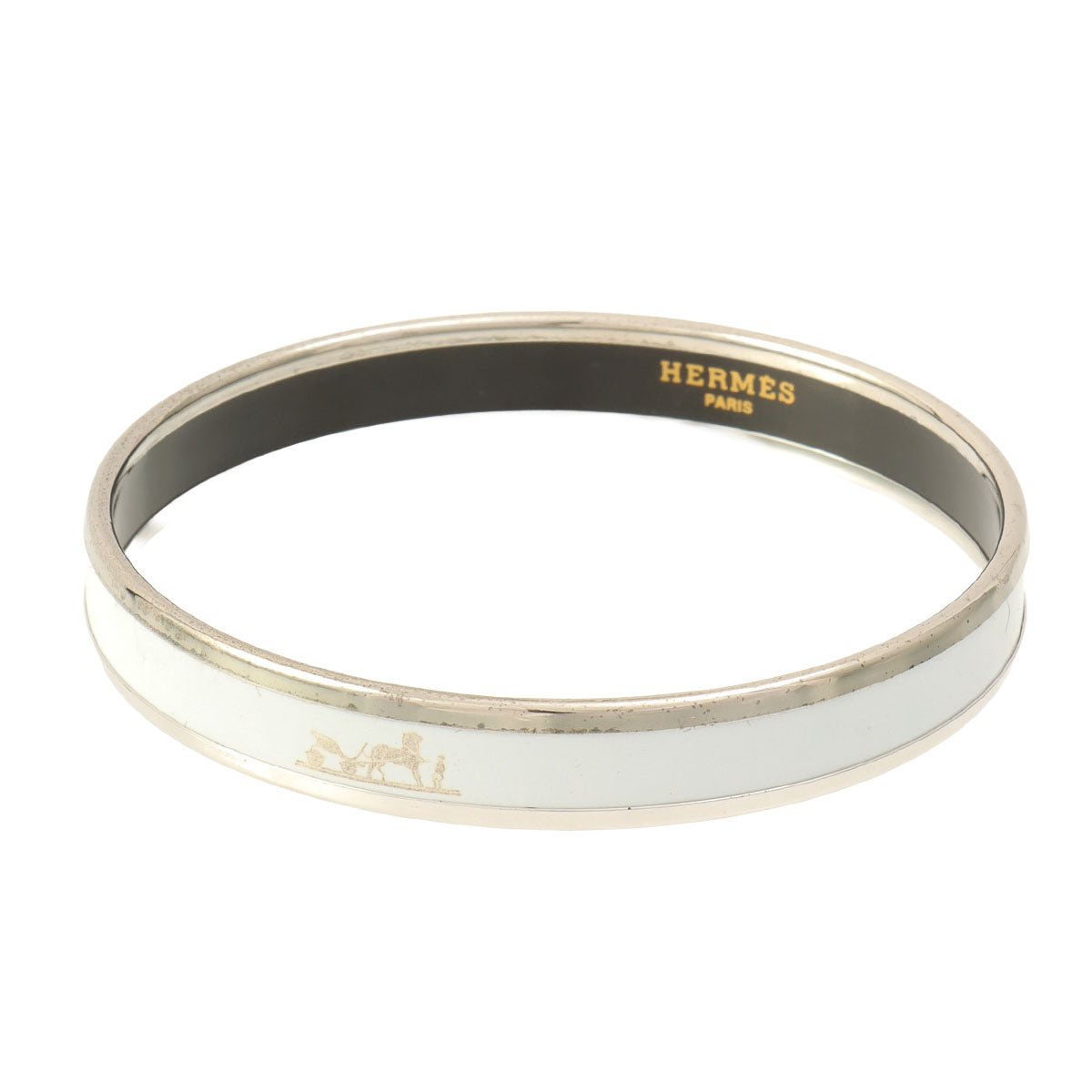 Enamel Bangle White