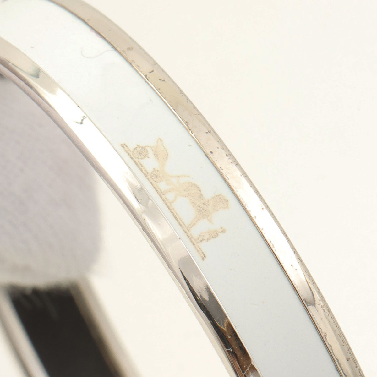 Enamel Bangle White
