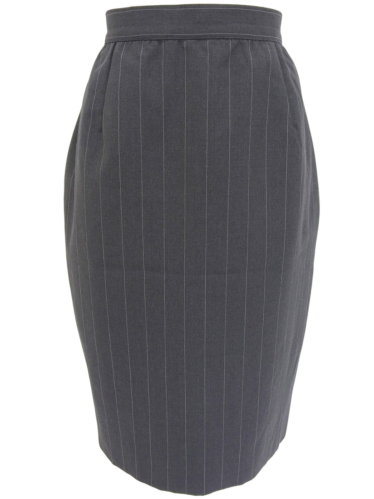 ストライプロゴボタンセットアップ グレー