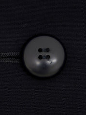 ウールノーカラージャケット ネイビー