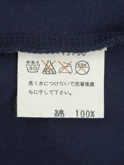 ハートパターンロゴロングスリーブスウェット ネイビー